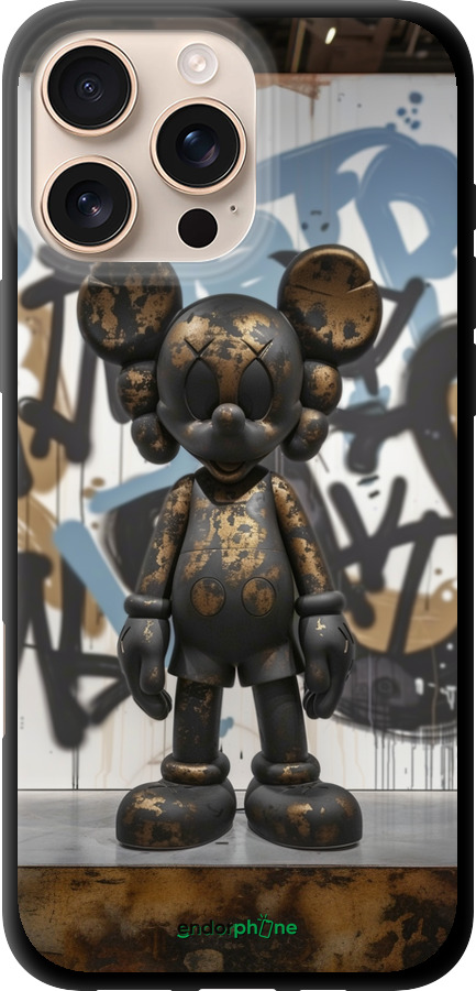 TPU чехол Bronze kaws v2 для Apple iPhone 16 Pro Max - 6098b-3706 изображение 