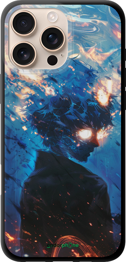TPU чехол Сатору Годжо для Apple iPhone 16 Pro Max - 6129b-3706 изображение 