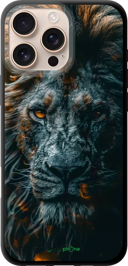 TPU чехол Лев в сумерках для Apple iPhone 16 Pro Max - 6154b-3706 изображение 