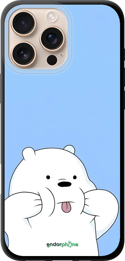 TPU чехол Милый мишка для Apple iPhone 16 Pro Max - 6357b-3706 изображение 