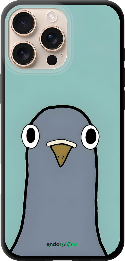TPU чехол Голубь для Apple iPhone 16 Pro Max - 6388b-3706 изображение 