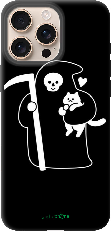 TPU чехол С изображением Кошек для Apple iPhone 16 Pro Max - 6485b-3706 изображение 