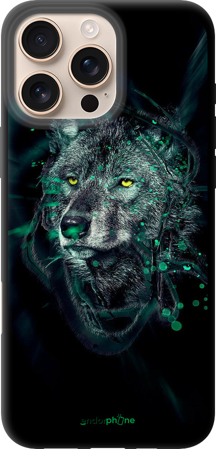 TPU чехол Wolf для Apple iPhone 16 Pro Max - 6610b-3706 изображение 