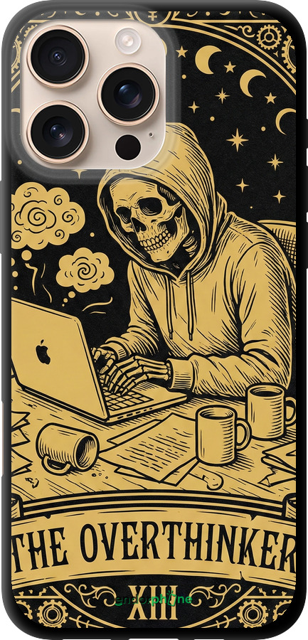 TPU чехол The Overthinker для Apple iPhone 16 Pro Max - 6774b-3706 изображение 