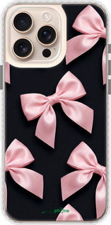 Чохол Bumper MagSafe чехол Coquette Ribbons Dark Coquette для Apple iPhone 16 Pro Max - 6767pm-3706 изображение 