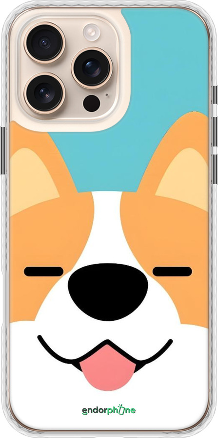 Чехол Bumper чехол Корги для Apple iPhone 16 Pro Max - 6280pc-3706 изображение 