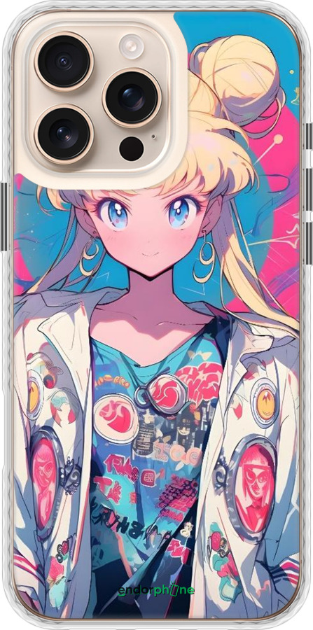 Чехол Bumper чехол Сейлор Мун 2 для Apple iPhone 16 Pro Max - 6351pc-3706 изображение 