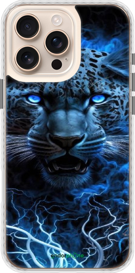 Чехол Bumper чехол Ледяной леопард для Apple iPhone 16 Pro Max - 6460pc-3706 изображение 