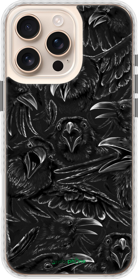 Чохол Bumper MagSafe чехол Вороня лють для Apple iPhone 16 Pro Max - 6474pm-3706 изображение 