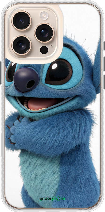 Чехол Bumper чехол Стич 1 для Apple iPhone 16 Pro Max - 6686pc-3706 изображение 