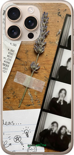 Силиконовый чехол Aesthetic Scrapbook Collage для Apple iPhone 16 Pro Max - 6773u-3706 изображение 