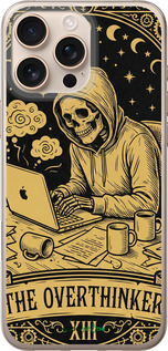 Силиконовый чехол 'The Overthinker' для iPhone 16 Pro Max изображение 1