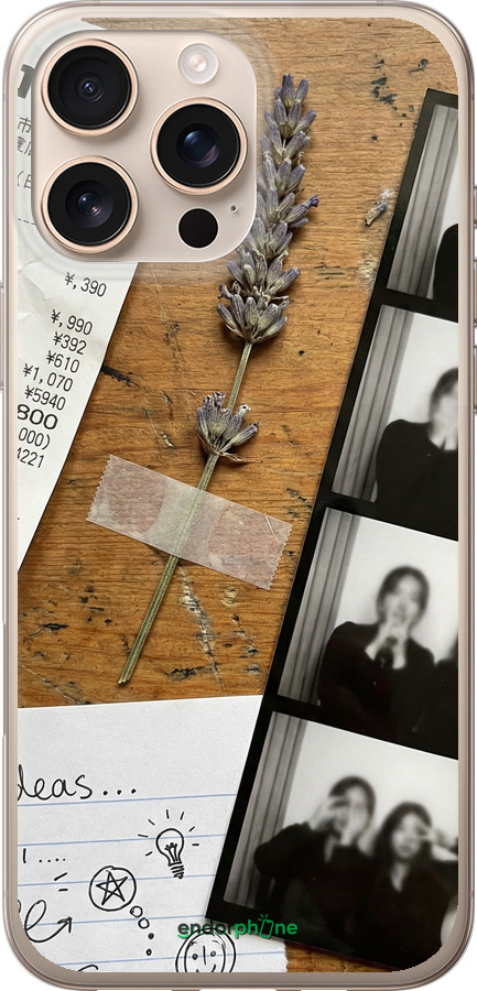 Силиконовый чехол Aesthetic Scrapbook Collage для Apple iPhone 16 Pro Max - 6773u-3706 изображение 