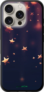 TPU чехол Падаючі зірки для Apple iPhone 16 Pro - 3974b-3708 изображение 