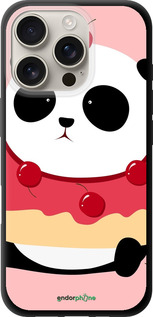 TPU чехол Панда с пончиком для Apple iPhone 16 Pro - 3991b-3708 изображение 