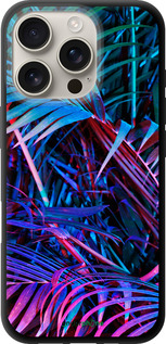 TPU чехол Папоротник под ультрафиолетом для Apple iPhone 16 Pro - 4069b-3708 изображение 