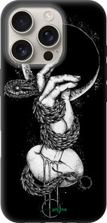 TPU чехол Змея в руке для Apple iPhone 16 Pro - 4149b-3708 изображение 