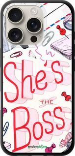 TPU чехол Ші із зе босс для Apple iPhone 16 Pro - 4254b-3708 изображение 