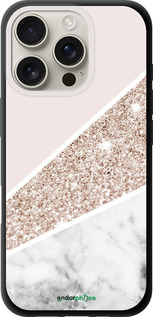 TPU чехол Пастельный мрамор для Apple iPhone 16 Pro - 4342b-3708 изображение 