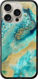 TPU чехол Green marble для Apple iPhone 16 Pro - 4365b-3708 изображение 