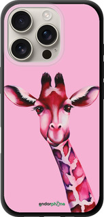 TPU чехол Рожева жирафа для Apple iPhone 16 Pro - 4441b-3708 изображение 