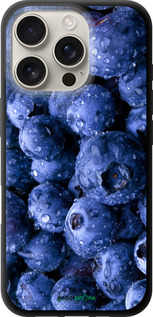 TPU чехол Голубика для Apple iPhone 16 Pro - 4459b-3708 изображение 