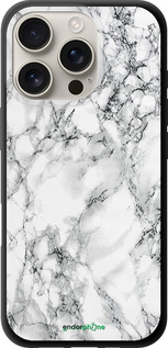 TPU чехол Мармур білий для Apple iPhone 16 Pro - 4480b-3708 изображение 