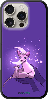 TPU чехол Кот2 для Apple iPhone 16 Pro - 4676b-3708 изображение 