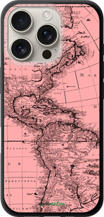 TPU чехол Карта для Apple iPhone 16 Pro - 4794b-3708 изображение 