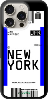 TPU чехол New York для Apple iPhone 16 Pro - 4861b-3708 изображение 