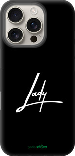 TPU чехол Lady 2 для Apple iPhone 16 Pro - 4867b-3708 изображение 