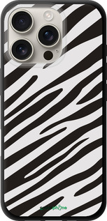TPU чехол Классическая зебра для Apple iPhone 16 Pro - 4874b-3708 изображение 