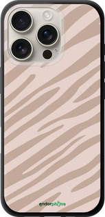TPU чехол Зебра беж для Apple iPhone 16 Pro - 4875b-3708 изображение 