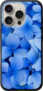 TPU чехол Синие цветы для Apple iPhone 16 Pro - 526b-3708 изображение 