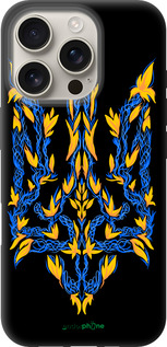 TPU чехол Герб Украины v3 для Apple iPhone 16 Pro - 5313b-3708 изображение 