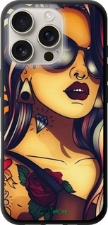 TPU чехол № 5384 для Apple iPhone 16 Pro - 5384b-3708 изображение 