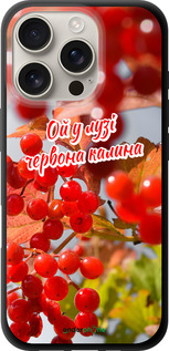 TPU чехол Калина для Apple iPhone 16 Pro - 5454b-3708 изображение 