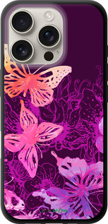 TPU чехол Метелики v2 для Apple iPhone 16 Pro - 5475b-3708 изображение 