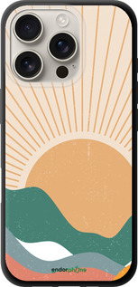 TPU чехол Горы и солнце v2 для Apple iPhone 16 Pro - 5488b-3708 изображение 