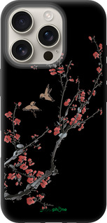 TPU чехол Сакура v2 для Apple iPhone 16 Pro - 5538b-3708 изображение 