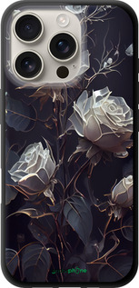 TPU чехол Розы 2 для Apple iPhone 16 Pro - 5550b-3708 изображение 