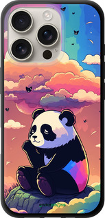 TPU чехол Панда в облаках для Apple iPhone 16 Pro - 5585b-3708 изображение 