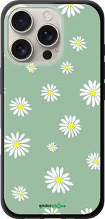 TPU чехол Ромашки v4 для Apple iPhone 16 Pro - 5603b-3708 изображение 