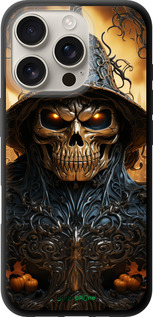 TPU чехол Череп 2 для Apple iPhone 16 Pro - 5652b-3708 изображение 