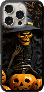 TPU чехол Halloween 2 для Apple iPhone 16 Pro - 5654b-3708 изображение 