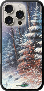 TPU чехол Зимовий пейзаж для Apple iPhone 16 Pro - 5814b-3708 изображение 