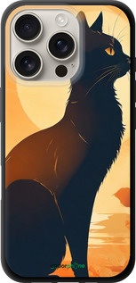 TPU чехол Чорна кішка v2 для Apple iPhone 16 Pro - 5830b-3708 изображение 