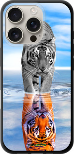 TPU чехол Тигр для Apple iPhone 16 Pro - 6016b-3708 изображение 