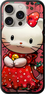 TPU чехол hello kitty1 для Apple iPhone 16 Pro - 6036b-3708 изображение 