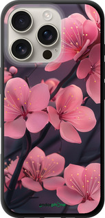 TPU чехол Пурпурная сакура для Apple iPhone 16 Pro - 6075b-3708 изображение 